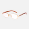 Clear Lenses / Wooden Frame