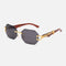 Black Lenses / Wooden Frame