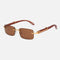 Brown Lenses / Wooden Frame
