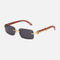 Black Lenses / Wooden Frame