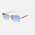 Blue Lenses / Gold Frame