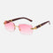 Pink Lenses / Wooden Frame